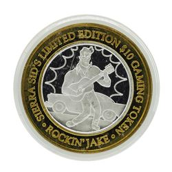 .999 Silver Sierra Sids Sparks, Nevada $10 Casino Limited Edition Gaming Token