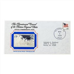 Bicentennial Council of the Thirteen Original States Silver Ingot