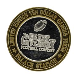 .999 Silver Palace Station Hotel and Casino $10 Limited Edition Casino Gaming To