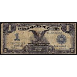 1899 $1 Black Eagle Silver Certificate Note