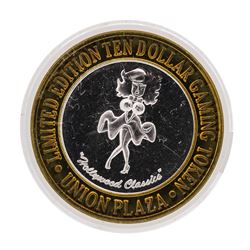 .999 Silver Plaza Hotel & Casino Las Vegas, Nevada $10 Limited Edition Gaming To