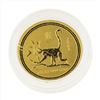 Image 1 : 2004 $5 Australia 1/20 oz Lunar Year of the Monkey Gold Coin