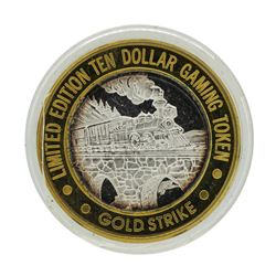 .999 Silver Gold Strike Gambling Hall & Resort $10 Limited Edition Casino Gaming