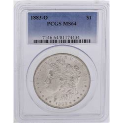 1883-O $1 Morgan Silver Dollar Coin PCGS MS64