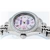 Image 7 : Rolex Ladies Stainless Steel 1.00ctw Diamond Datejust Wristwatch