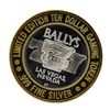 Image 2 : .999 Silver Bally's Las Vegas, Nevada $10 Casino Limited Edition Gaming Token