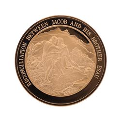 Franklin Mint Thomason Medallic Bible Proof Bronze Medal