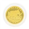 Image 2 : 2014 $5 Canada 1/10 oz Woolly Mammoth Gold Coin