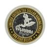 Image 2 : .999 Silver Aladdin Resort Casino Las Vegas, NV $10 Limited Edition Gaming Token