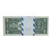Image 2 : Pack of (100) Consecutive 2001 $1 Federal Reserve STAR Notes Chicago