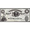 Image 1 : 1861 $50 Confederate States of America Note