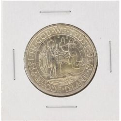 1936 Rhode Island Tercentenary Commemorative Half Dollar Coin