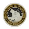 Image 1 : .999 Silver Gold Strike Inn Boulder City, Nevada $10 Limited Edition Casino Gami