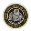Image 2 : .999 Silver Gambler Hotel & Casino Reno, NV $10 Limited Edition Casino Gaming To