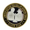 Image 1 : .999 Silver Silver Club Casino Sparks, NV $10 Limited Edition Casino Gaming Toke