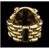 Image 4 : 14KT Yellow Gold Coin Ring