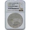 Image 1 : 1978FM Panama 10 Balboas Canal Treaty Proof Silver Coin NGC PF68 Ultra Cameo