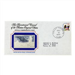 Bicentennial Council of the Thirteen Original States Silver Ingot