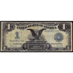 1899 $1 Black Eagle Silver Certificate Note