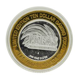 .999 Silver Palms Casino Resort Las Vegas, NV $10 Limited Edition Casino Gaming