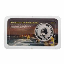 1992 $1 Australian Silver Kookaburra Silver Coin