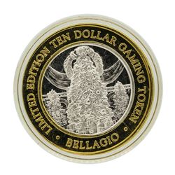 .999 Silver Bellagio Las Vegas, Nevada $10 Casino Limited Edition Gaming Token