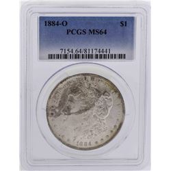 1884-O $1 Morgan Silver Dollar Coin PCGS MS64