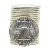 Image 2 : Roll of (20) 1963-D Brilliant Uncirculated Franklin Half Dollars