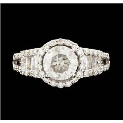 18KT White Gold 2.34ctw Diamond Ring