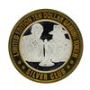 Image 2 : .999 Silver Silver Club Casino Sparks, NV $10 Limited Edition Casino Gaming Toke