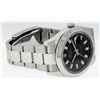 Image 4 : Mens Rolex SS 41MM Black Baguette Diamond Datejust 2 Oyster Band Wristwatch