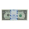 Image 1 : Pack of (100) Consecutive 1999 $1 Federal Reserve STAR Notes St. Louis