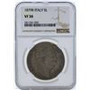 Image 1 : 1879R Italy 5 Lira Silver Coin NGC VF30