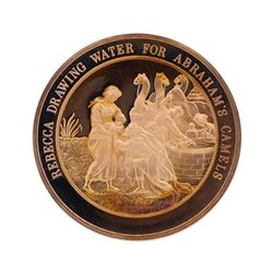 Franklin Mint Thomason Medallic Bible Proof Bronze Medal