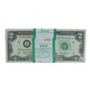 Image 1 : Pack of (100) Consecutive 2003 $2 Federal Reserve STAR Notes Minneapolis