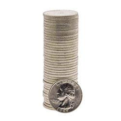 Roll of (40) 1955-D Brilliant Uncirculated Washington Quarters