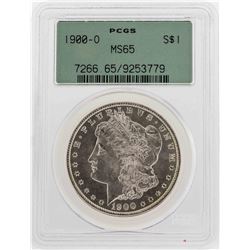 1900-O $1 Morgan Silver Dollar Coin PCGS MS65