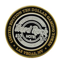 .999 Silver Hard Rock Hotel Las Vegas, NV $10 Limited Edition Casino Gaming Toke