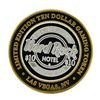 Image 1 : .999 Silver Hard Rock Hotel Las Vegas, NV $10 Limited Edition Casino Gaming Toke
