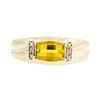 Image 1 : 14KT Yellow Gold 2.00ct Yellow Topaz Ring