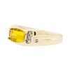 Image 2 : 14KT Yellow Gold 2.00ct Yellow Topaz Ring