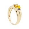 Image 4 : 14KT Yellow Gold 2.00ct Yellow Topaz Ring