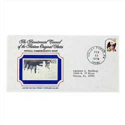 Bicentennial Council of the Thirteen Original States Silver Ingot