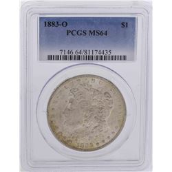 1883-O $1 Morgan Silver Dollar Coin PCGS MS64