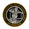 Image 1 : .999 Silver Las Vegas Club $10 Limited Edition Casino Gaming Token