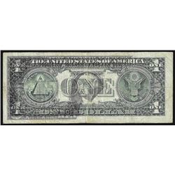 2003 $1 Federal Reserve Note Offset ERROR
