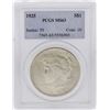 Image 1 : 1925 $1 Peace Silver Dollar Coin PCGS MS63