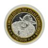 Image 1 : .999 Silver Binion's Horseshoe Las Vegas, NV $10 Casino Limited Edition Gaming T