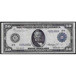1914 $50 Federal Reserve Note