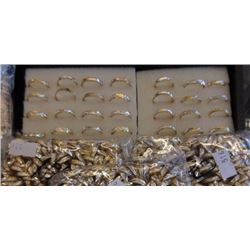 NEW FASHION BAND RINGS- APPROX. 100
